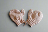 pinkish beige mitten with inside