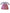 Pink dress with white embroidery on a wooden surface